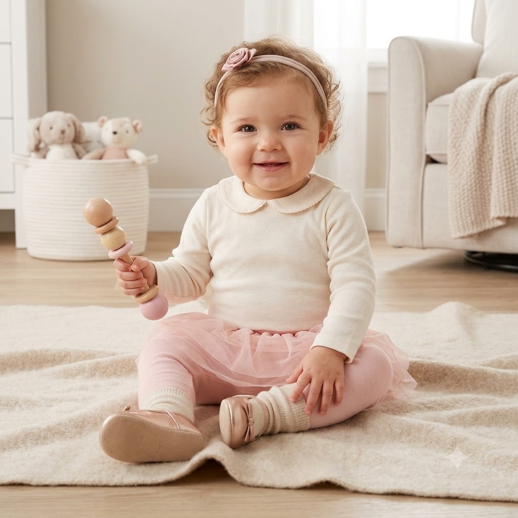 Carter's Baby Girls Pink Tutu Leggings 12 Months