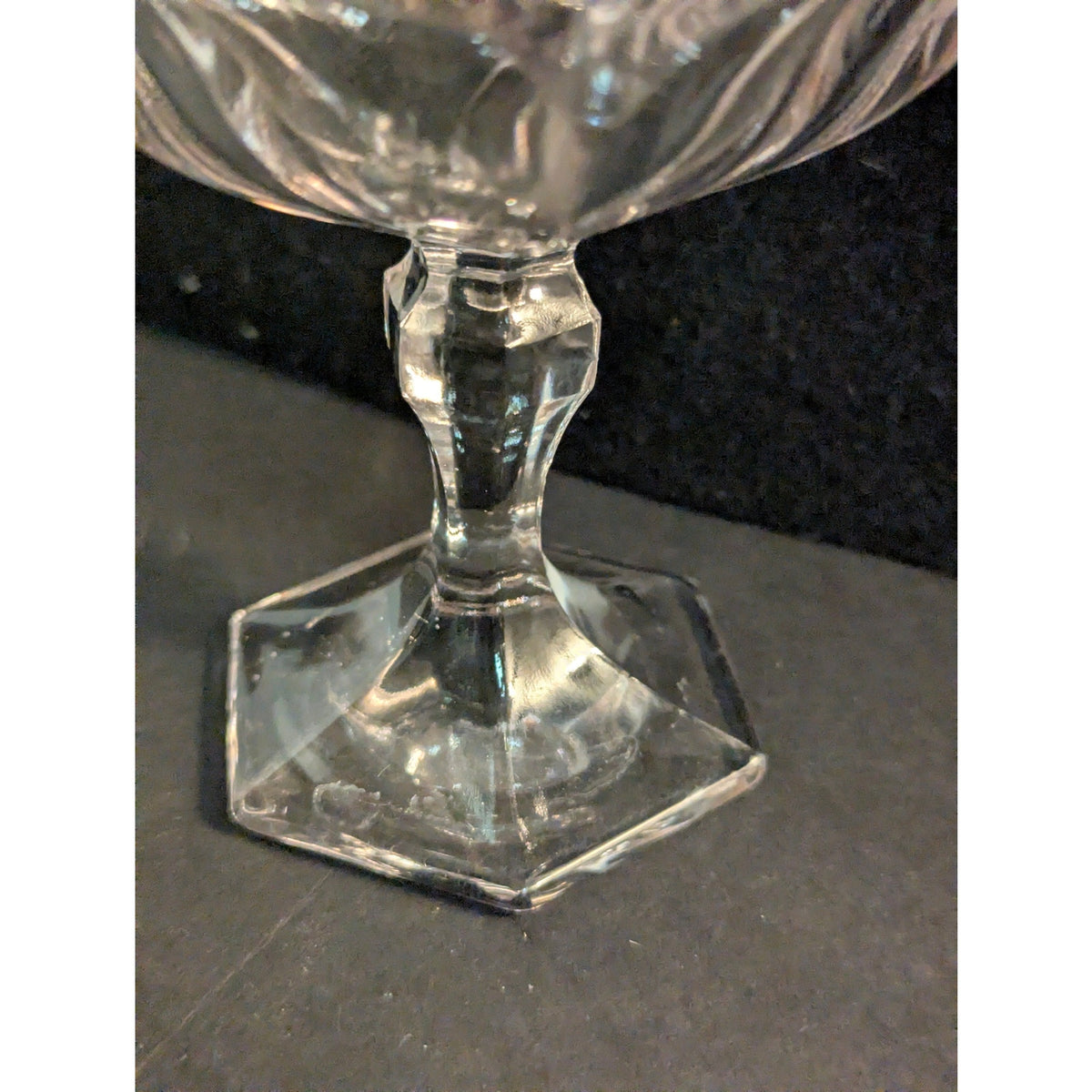 Imperial Glass Company (Pattern: "Old Williamsburg 4" sherbet