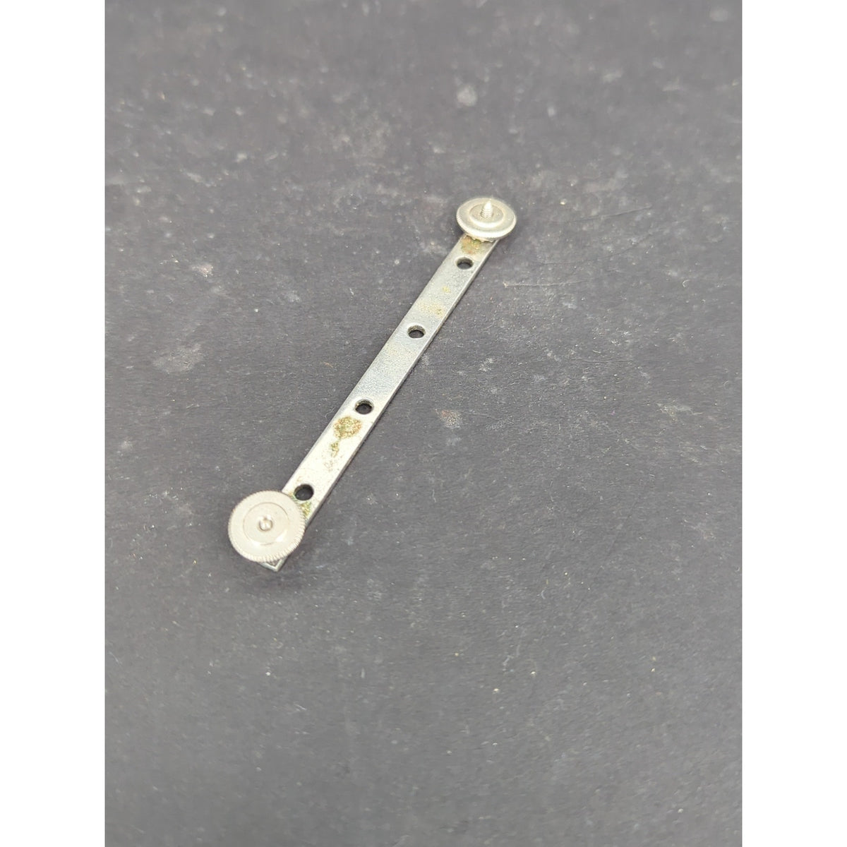 Vintage Military Medal Ribbon Mounting Bar 4 Space Silver Tone Holder