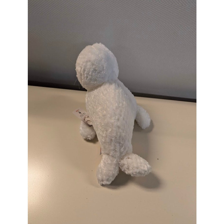 Stuffed Animal PLUSH  Gund Nautica White Seal w/ swing tag Vintage