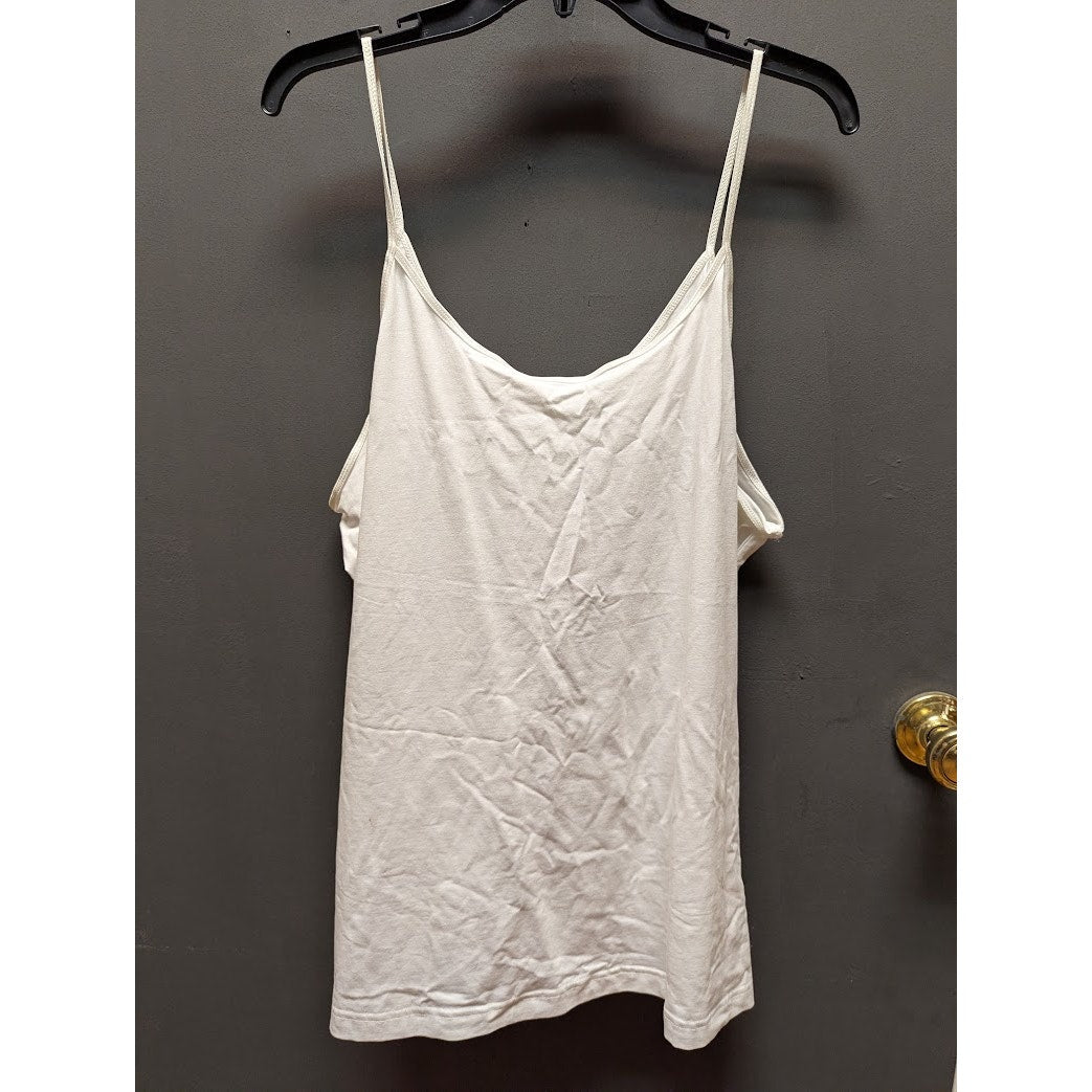 BP. white sleeveless tank top size 4XL plus layering scoop neck NEW