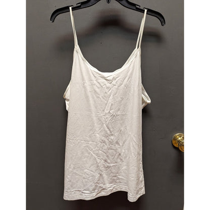 BP. white sleeveless tank top size 4XL plus layering scoop neck NEW