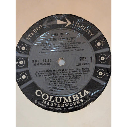 The Sound of Music Original Broadway Cast Columbia KOS 2020 Stereo 6-Eye LP