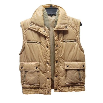 Sears Large ( 14-16) Boys Tan VINTAGE Vest Outdoor Hunting Camping Fishing Hikin