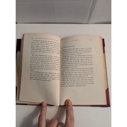 1954 First Edition Superstitious Here's Why Julie Forsyth Batchelor Hardcover