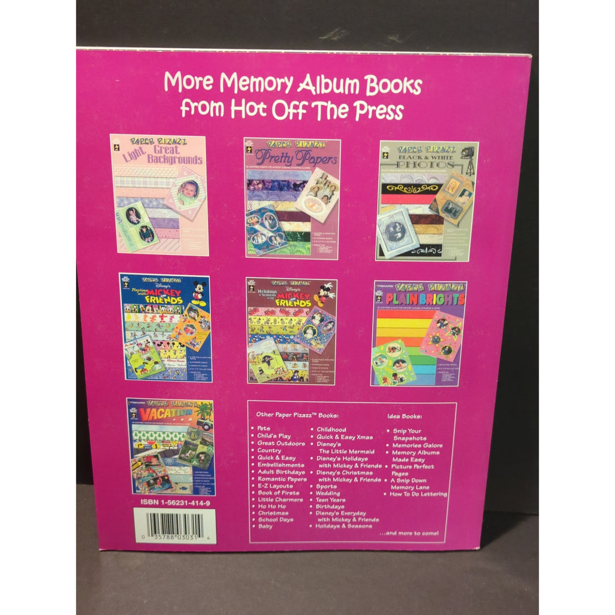 FISKARS Photo Memories KIT scrapbooking CRAFTS #3031 great backgrounds