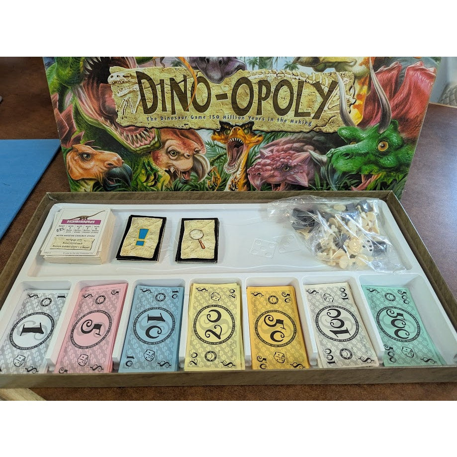 Dino-Opoly Dinopoly Monopoly Board Game