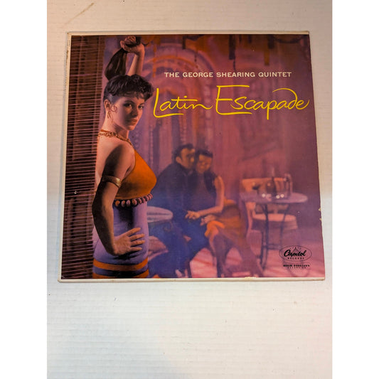 Vintage George Shearing Quintet Latin Escapade Capitol T-737 Vinyl LP Record