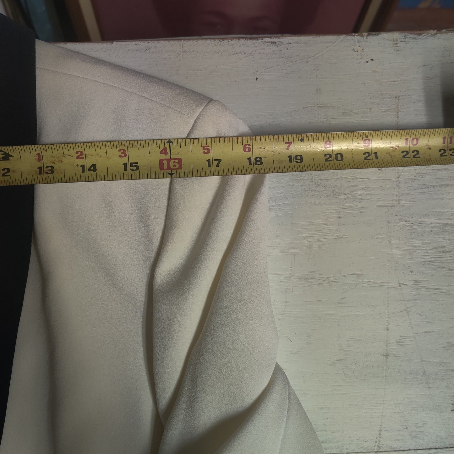 John Meyer of Norwich Vintage White Flapper Embroidered Shawl Blazer 10 Art Deco