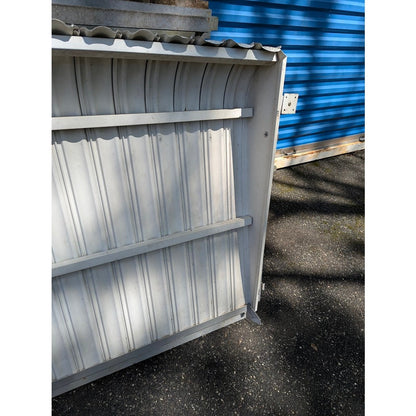 Aluminum VINTAGE awning 9.5 feet Wall brackets and channel