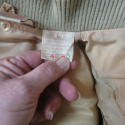 Sears Large ( 14-16) Boys Tan VINTAGE Vest Outdoor Hunting Camping Fishing Hikin