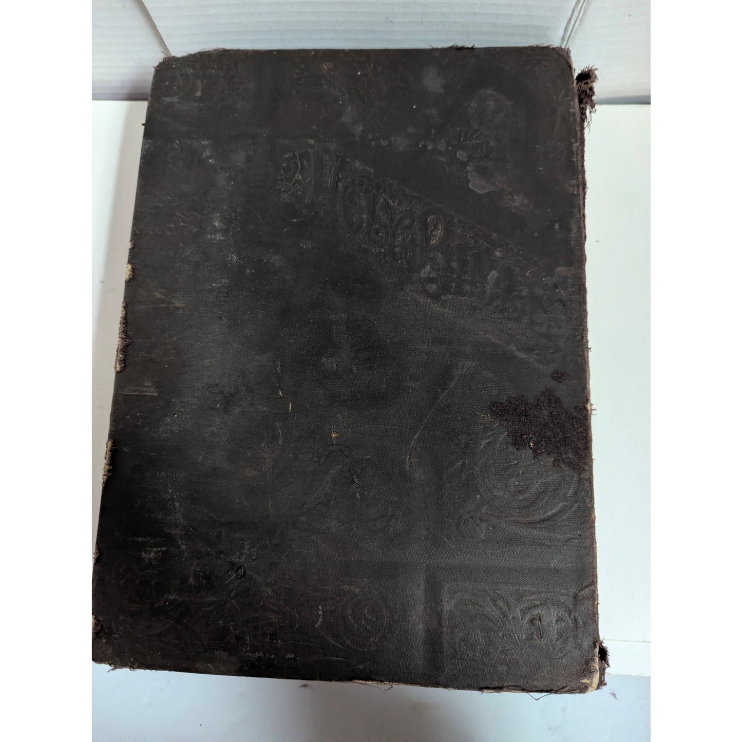 Antique 1898 Holy Bible Illustrated New Oxford Quarto Edition John E Potter