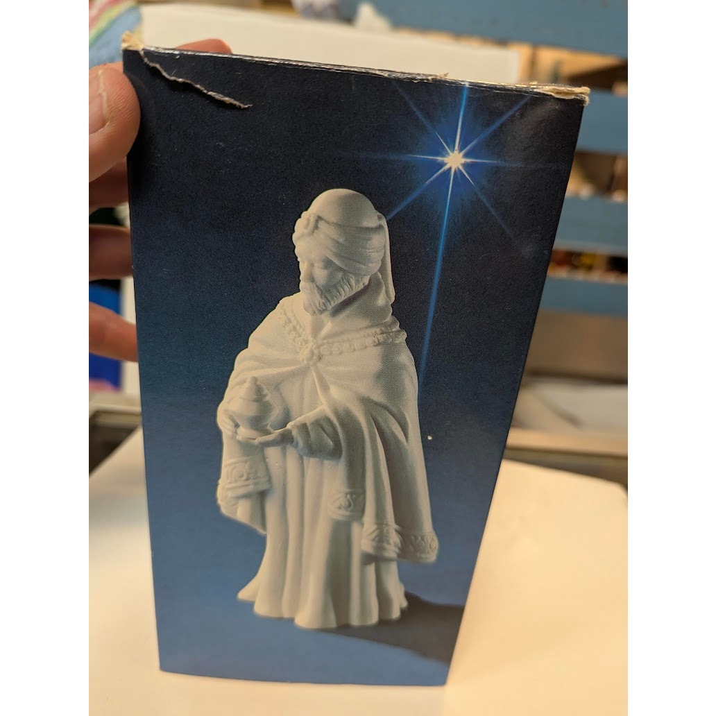 Avon Nativity Collectibles Avon The Magi Balthasar Porcelain Figurine 1982