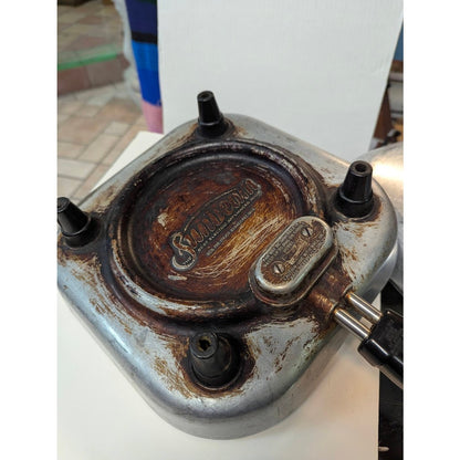 Vintage Sunbeam Electric Skillet Industrial MCM Square Cast Aluminum Fry Pan
