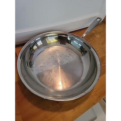 Club Pro Cuisine Frying Pan cookware Stainless Steel copper bottom 10”