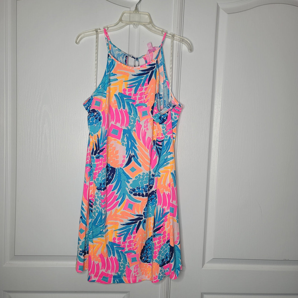 Lilly Pulitzer dress Margot Pineapple Size XL goombay smashed