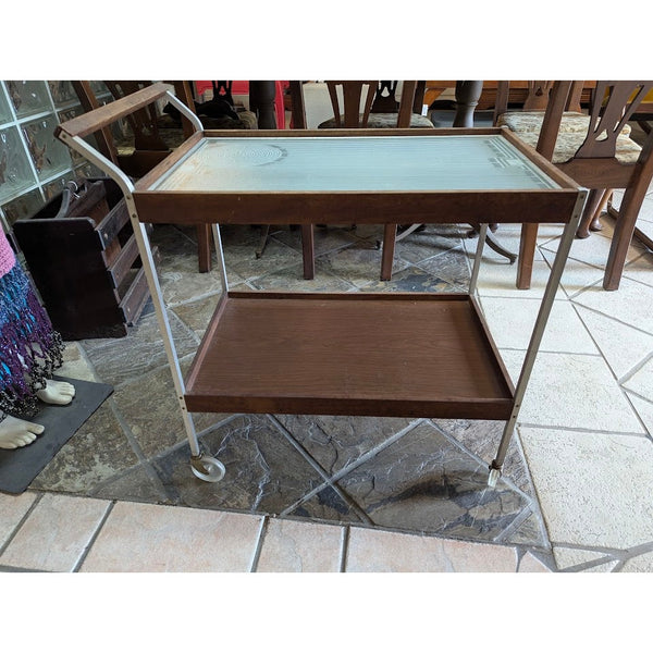 Secondhand Sandies: 1960s Vintage Salton Hotable Rolling Serving Cart No cord