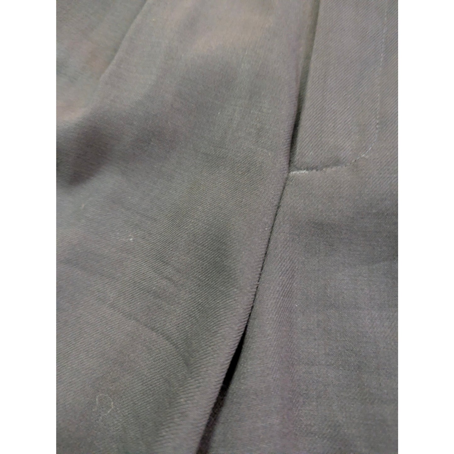 Banana Republic Wool Pants Size 4 High Waisted Pleated Front side pocket Italy