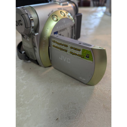 JVC GR-D200U video camera remote strap samsonite bag charger FOR PARTS OR PROPS