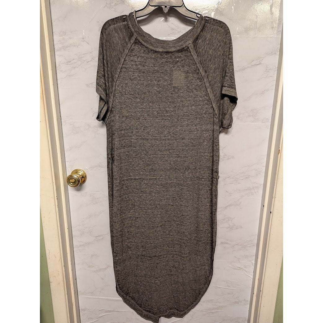 We the Free People  spring breeze midi dress grey Tunic Size XS Lightweight