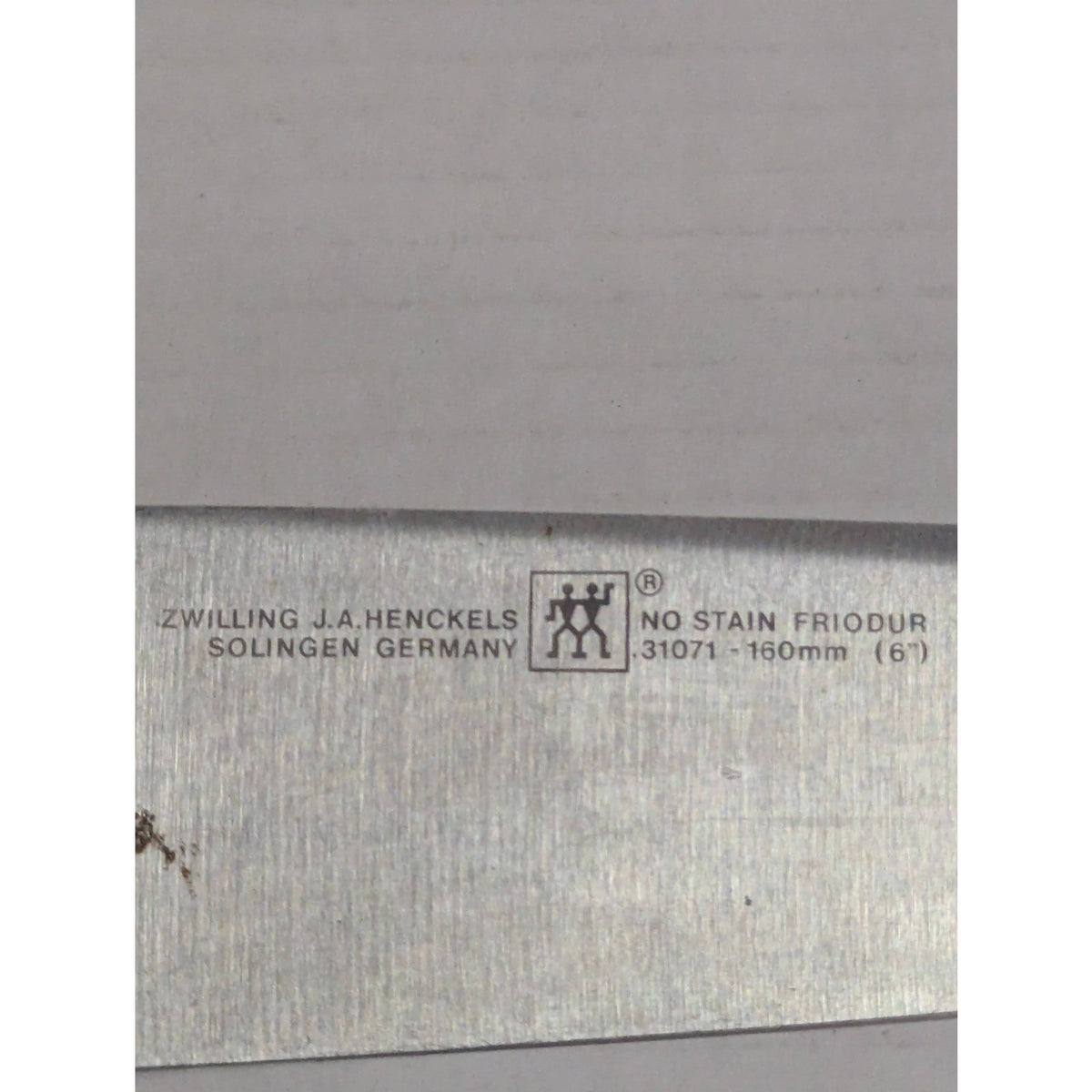 Vintage Henckels Four Star 6 Inch Chef Knife Solingen Germany Kitchen