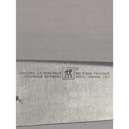 Vintage Henckels Four Star 6 Inch Chef Knife Solingen Germany Kitchen