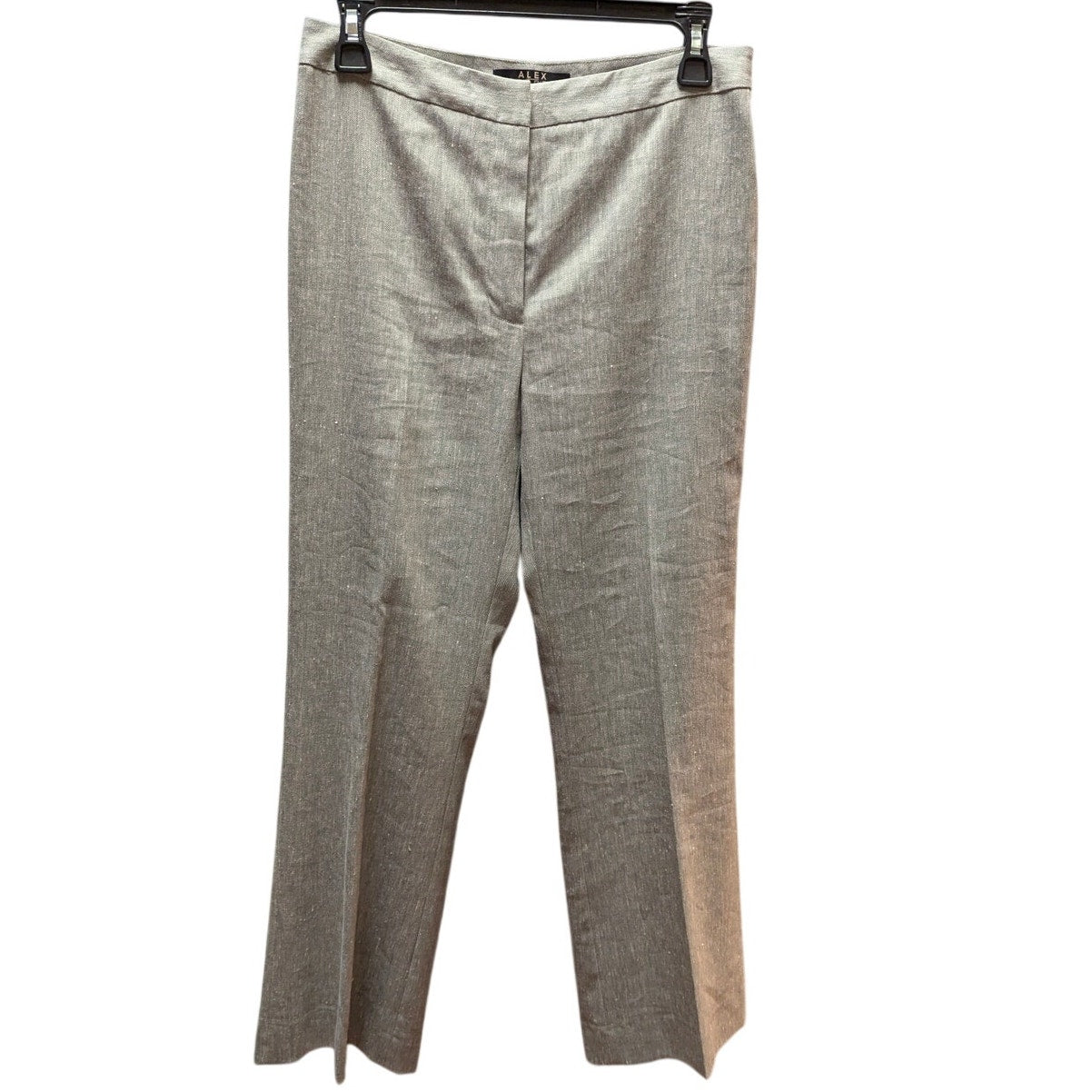 Alex Marie Gray Linen Blend Pants Minimalist Quiet Luxury Corporate Career