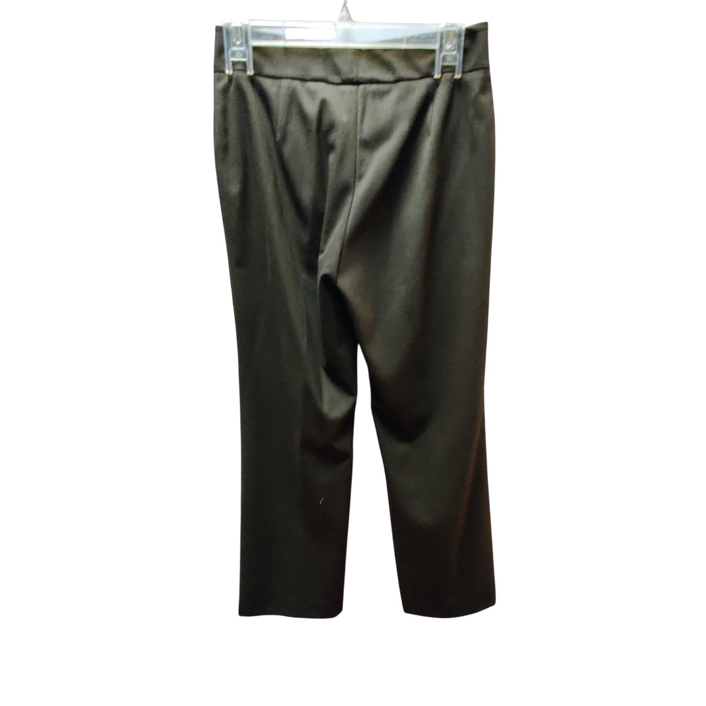 Alex Marie Brown Tapered Career Pants Petite Minimalist Professional Office 4P