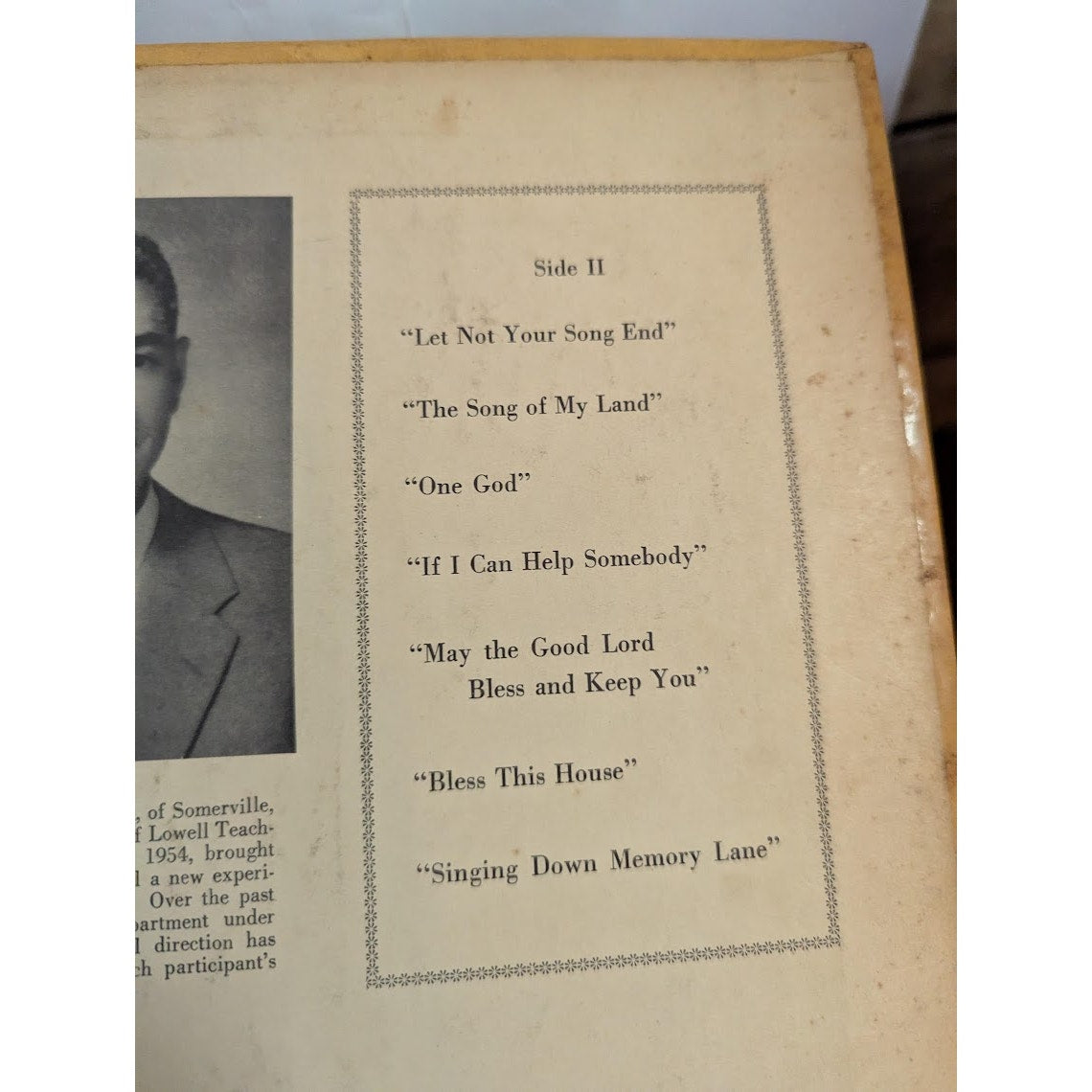Singing Down Memory Lane Album black river High School Glee Club 1959 Record
