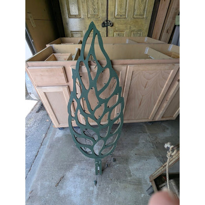 Secondhand Sandies: Set of 3 Wood Christmas Trees Outdoor Decor