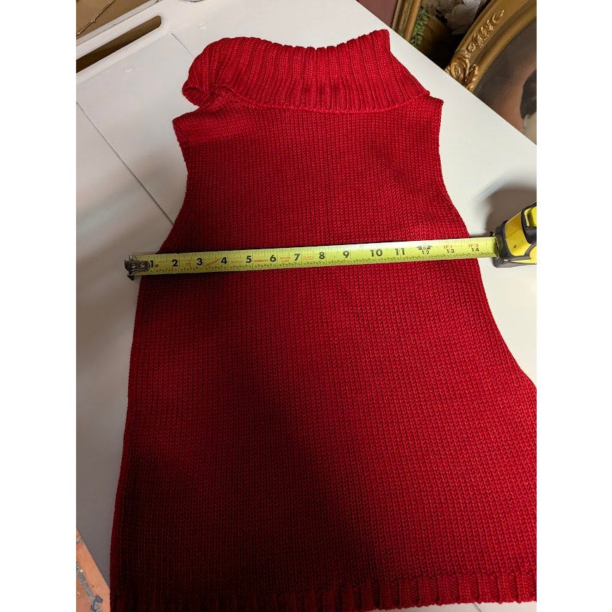 Josephine Chaus Size Small Petite Cowl Neck Sleeveless Sweater