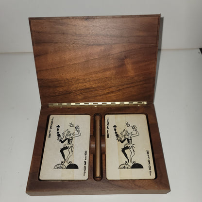 The Uniroyal Goodrich Tire Company Building 1986 playing cards souvenir box