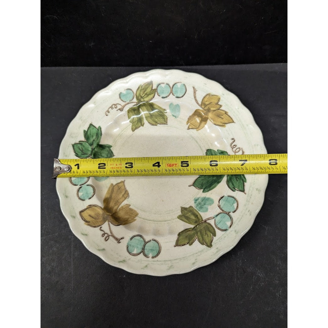 Salad Plate Vineyard by Metlox - Poppytrail - Vernon 7 5/8 rimmed