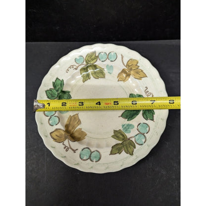 Salad Plate Vineyard by Metlox - Poppytrail - Vernon 7 5/8 rimmed
