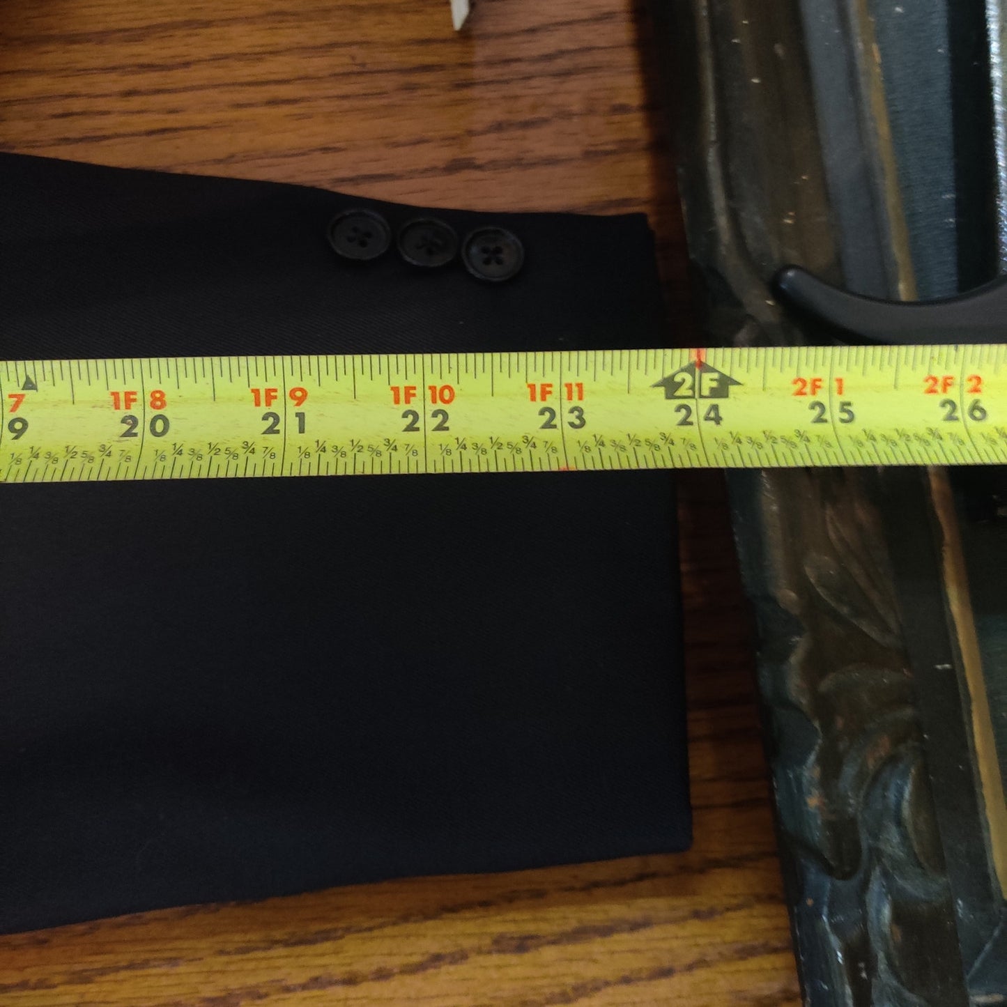 Vintage Pierre Cardin Double Breasted Wool Suit Jacket Blazer Large or 42Regular