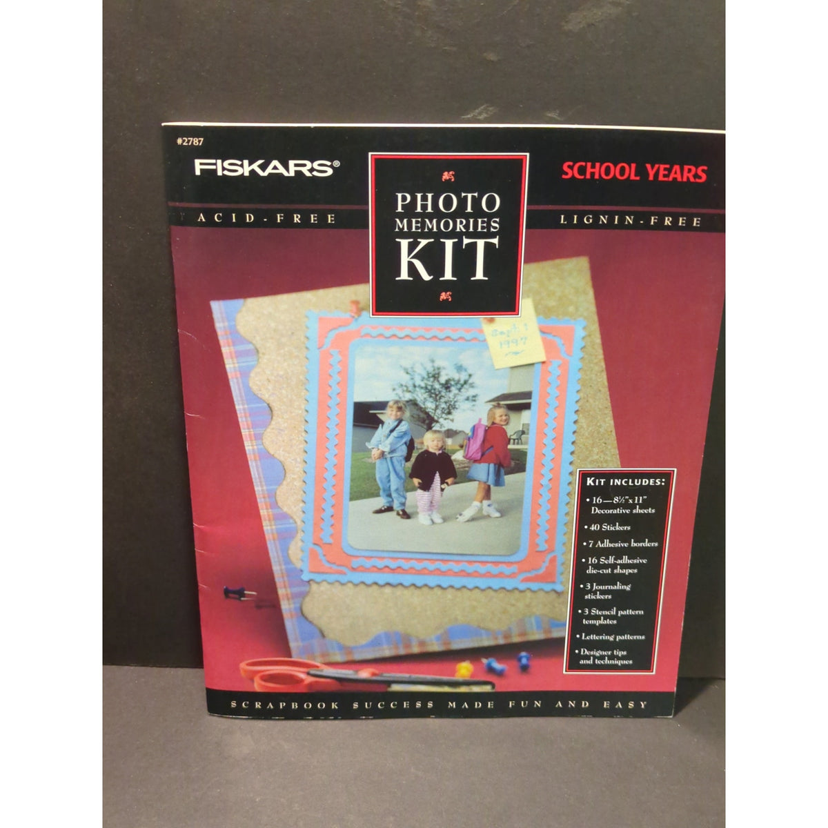 FISKARS Photo Memories KIT scrapbooking CRAFTS #2787 photo frames