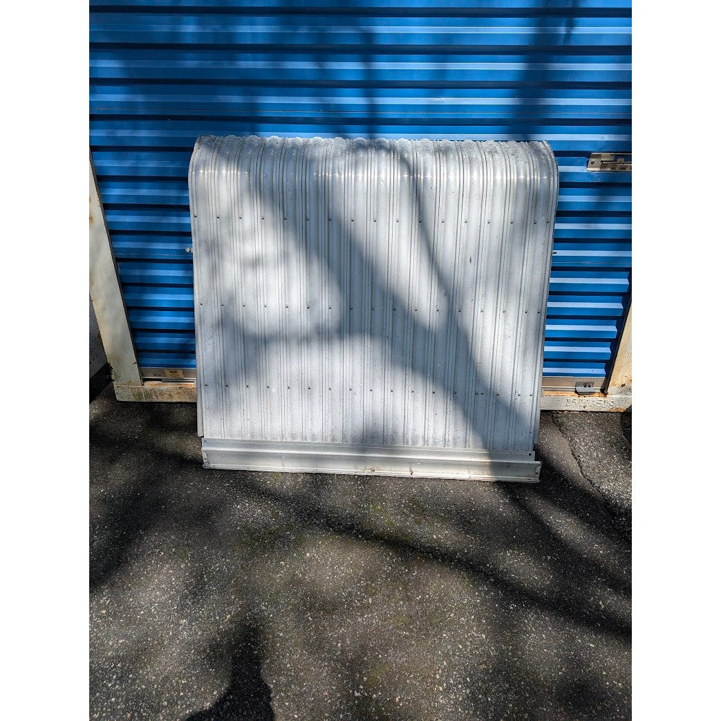 Aluminum VINTAGE awning 50" Wall brackets and channel