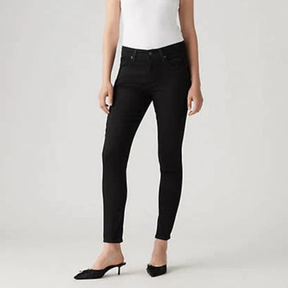 Levi's Women's 721 High Rise Skinny Jeans Size 24 Black