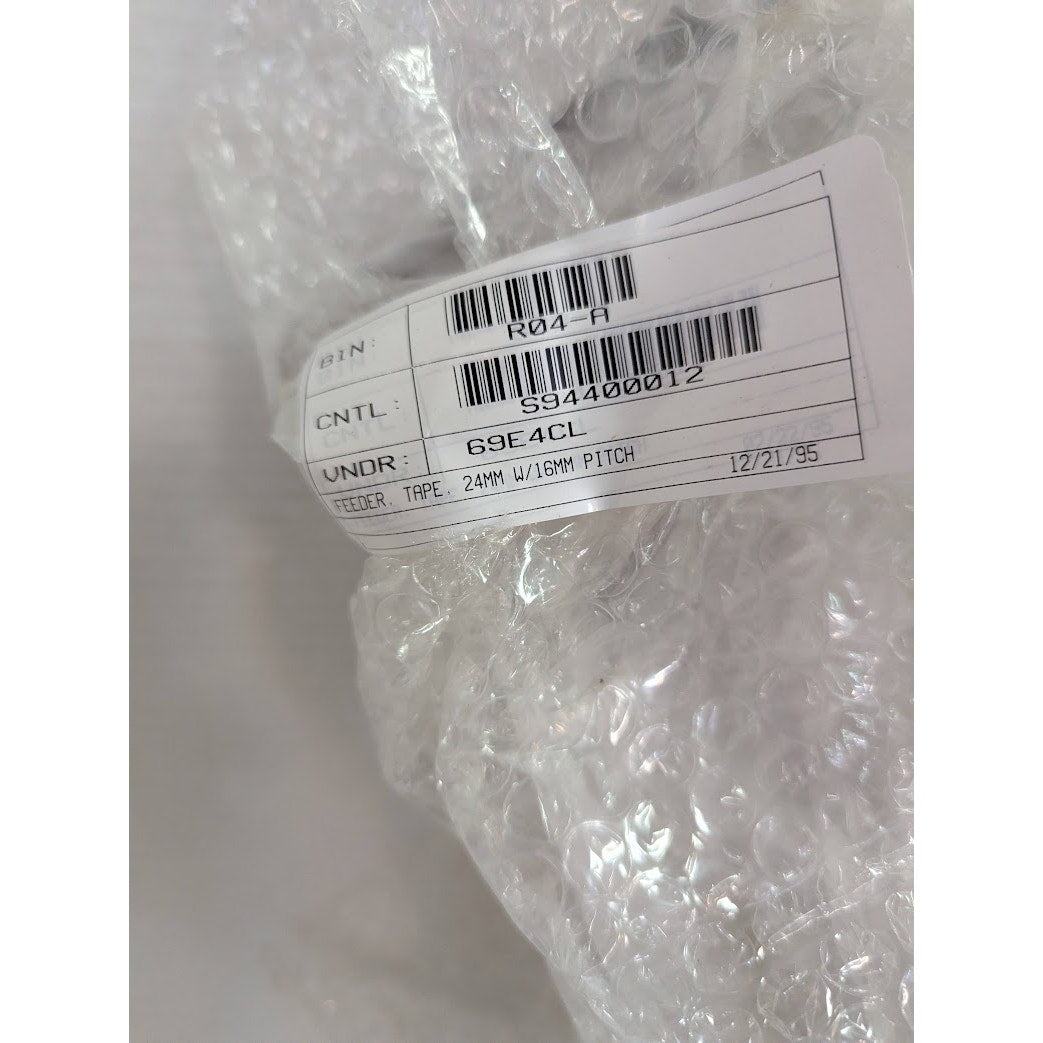 SMT juki FEEDER TAPE 24MM w/ 16mm pitch NEW Made Japan #69E4CLM0000 BG50135-01