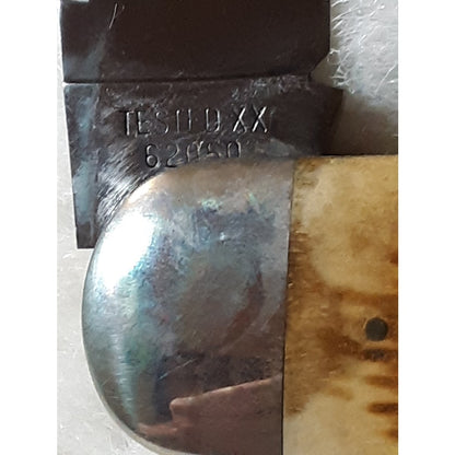 Case XX Folding Pocket KNIFE Elephant Toenail 62050 Light Brown Bone Sunfish 94