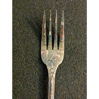 Vintage Ekco Eterna Lillianne Silverplate Dinner Forks Set of 4 Korea