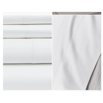 400 Thread Count Organic Cotton Sateen Sheet Set Nordstrom NEW White Queen