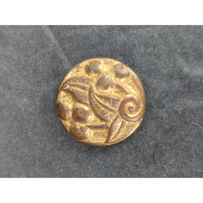 LOT U of 10 Antique Vintage Victorian Brass Mixed Materials Buttons ESTATE FIND