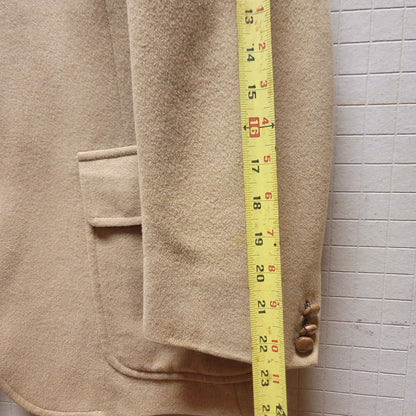 Mark IV vintage Coat Buckhead 100% Camel hair blazer L / XL 2 button pockets TAN