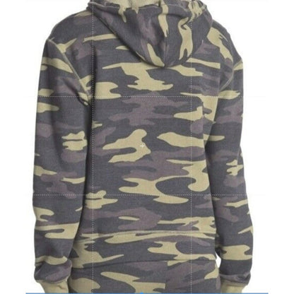 SOCIALITE Fleece Lined Pullover Hoodie Sweatshirt Sz XL/Extra Large in Camo NWT