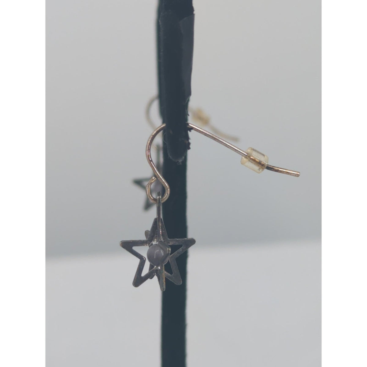 Vintage Y2K Celestial Star Fishhook Earrings Indie Sleaze Grunge Gothic Jewelry