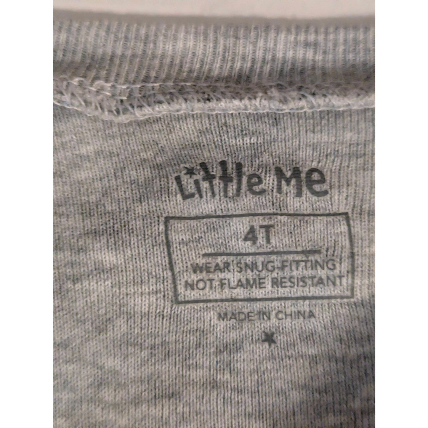 Little Me Girls Gray Pullover Hoodie Sweatshirt Size 4T NWT
