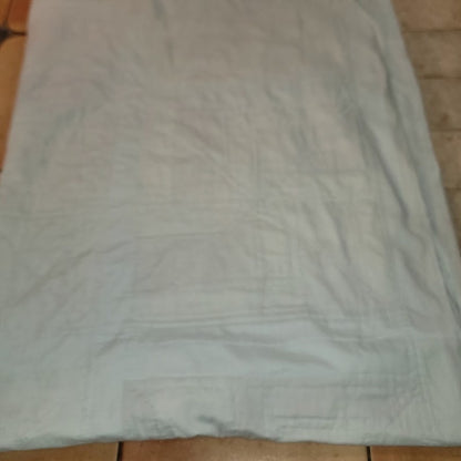 Vintage Handmade Quilt Queen 73" X 96" Bedspread Blanket Farmhouse Cabin