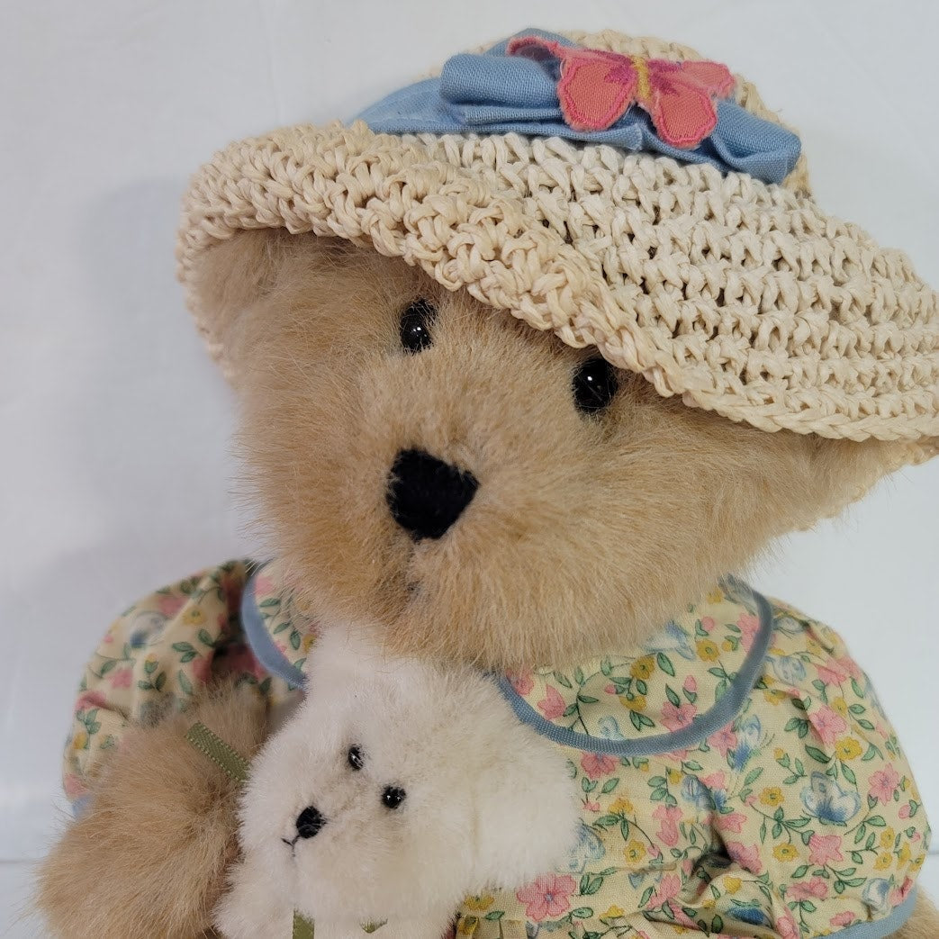 Boyds Bears Plush 14" Heather and 4" Tristan 82539 With Tag