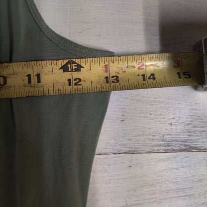 BP. Olive Green Bodycon Mini Dress Spaghetti Strap Casual Stretch Basic Size XS